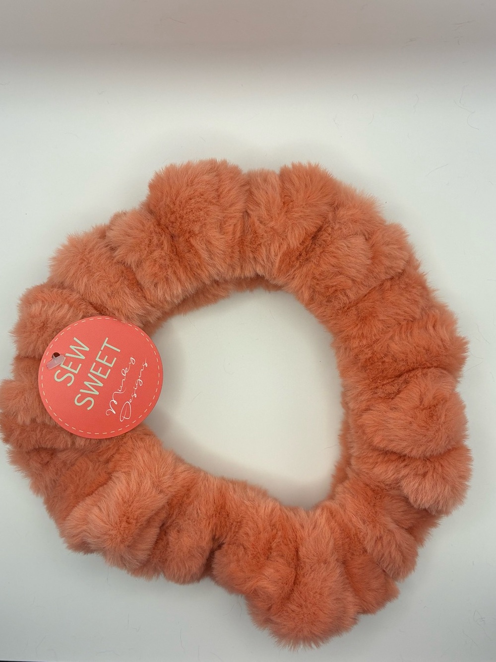 Plush Lux Minky Steering Wheel Cover car accessories  
Coral